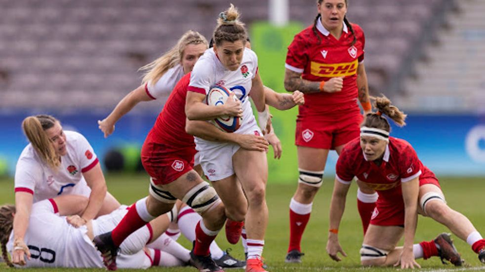 England v Canada women's rugby